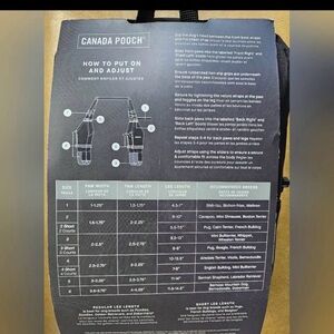 Canada Pooch Dog Suspender Boots